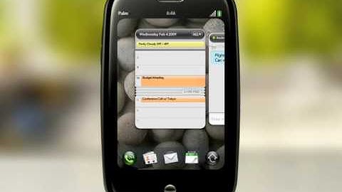Palm Pre demo video: Morning (US)