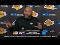 Darvin Ham Postgame Interview | Los Angeles Lakers beat Oklahoma City Thunder 123-117