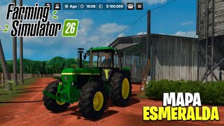 SAIU!🌾 FS26 MAPA ESMERALDA COM MOD BRASILEIRO E COM OS MELHORES MODS BRASILEIROS (2,4GB) #fs23