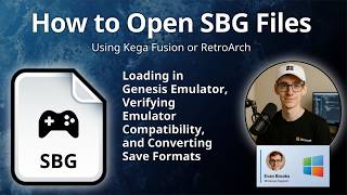 How to Open SBG Files (SEGA Genesis Saved Game)