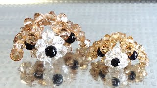 facedog ビーグルの作り方 Beagle, How to make beaded 【わんこビーズ r092】