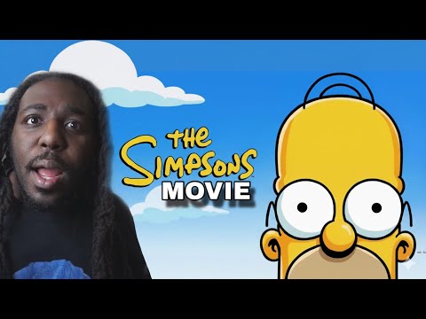 THE SIMPSONS MOVIE IS INSANE ‼️🔥 (Full Reaction)