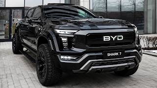 2027 BYD SHARK 7 FINALLY REVEALED The Pickup Truck That Could Change Everything