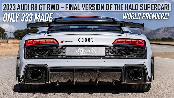 WORLD PREMIERE! 2023 AUDI R8 GT - THE FINAL SENDOFF VERSION OF THE HALO SUPERCAR LIMITED TO 333 CARS