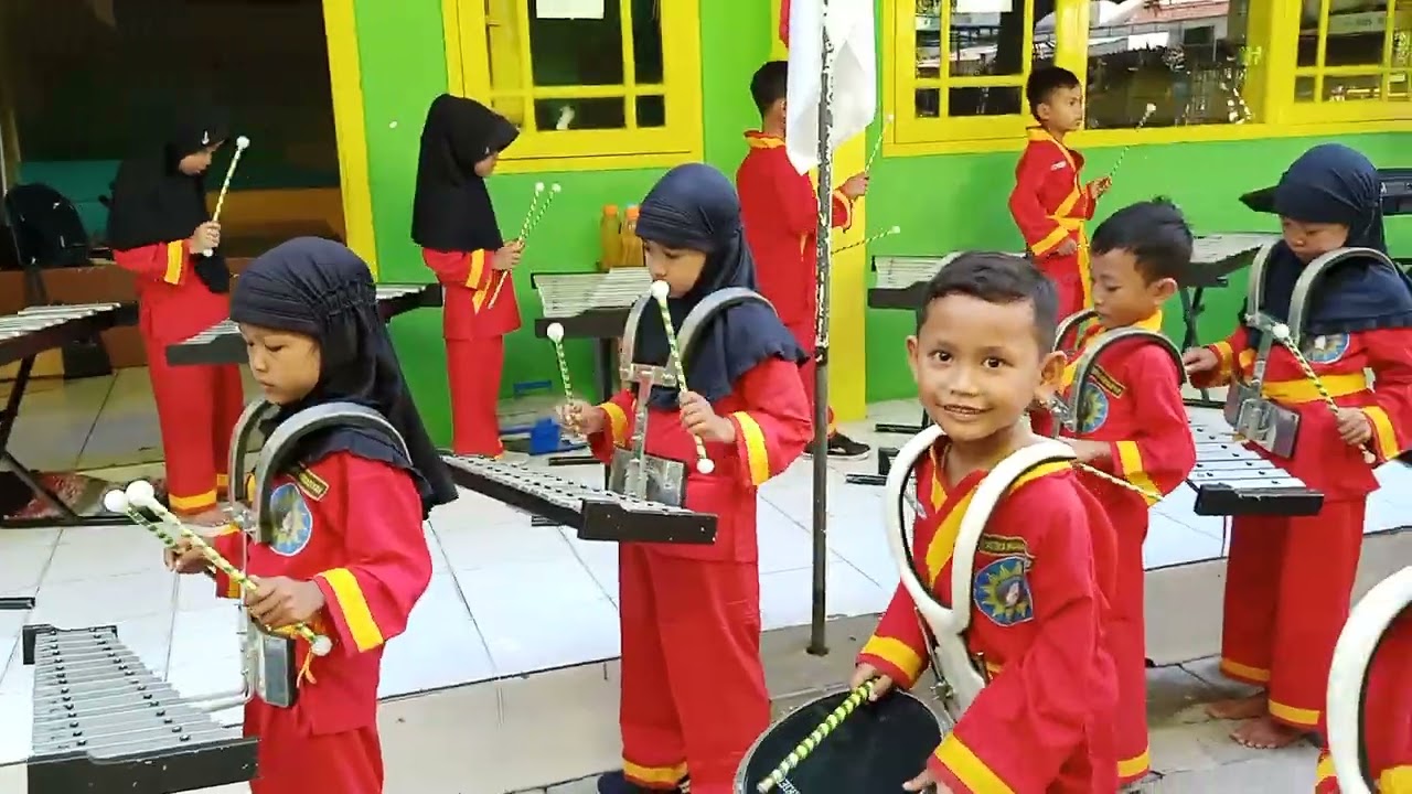 latihan Drumband TK Aisyiyah 7