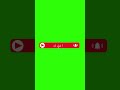 Arabic Youtube Subscribe Green Screen I Easy to Use ( No Copyright ) #greenscreen #animation