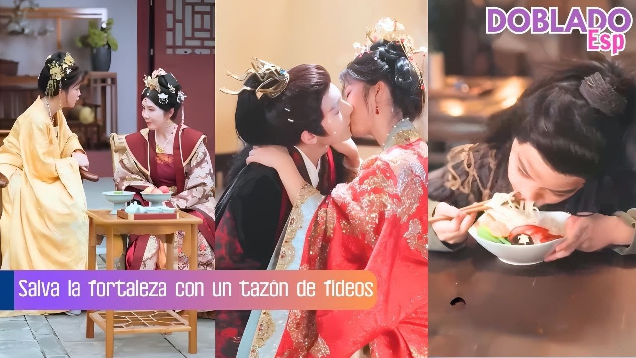 Perdida mil años atrás, ella salva al príncipe y a toda la ciudad… con solo un tazón de fideos