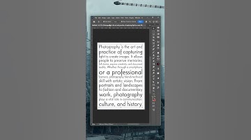 Dynamic Text - Adobe Photoshop Tutorial