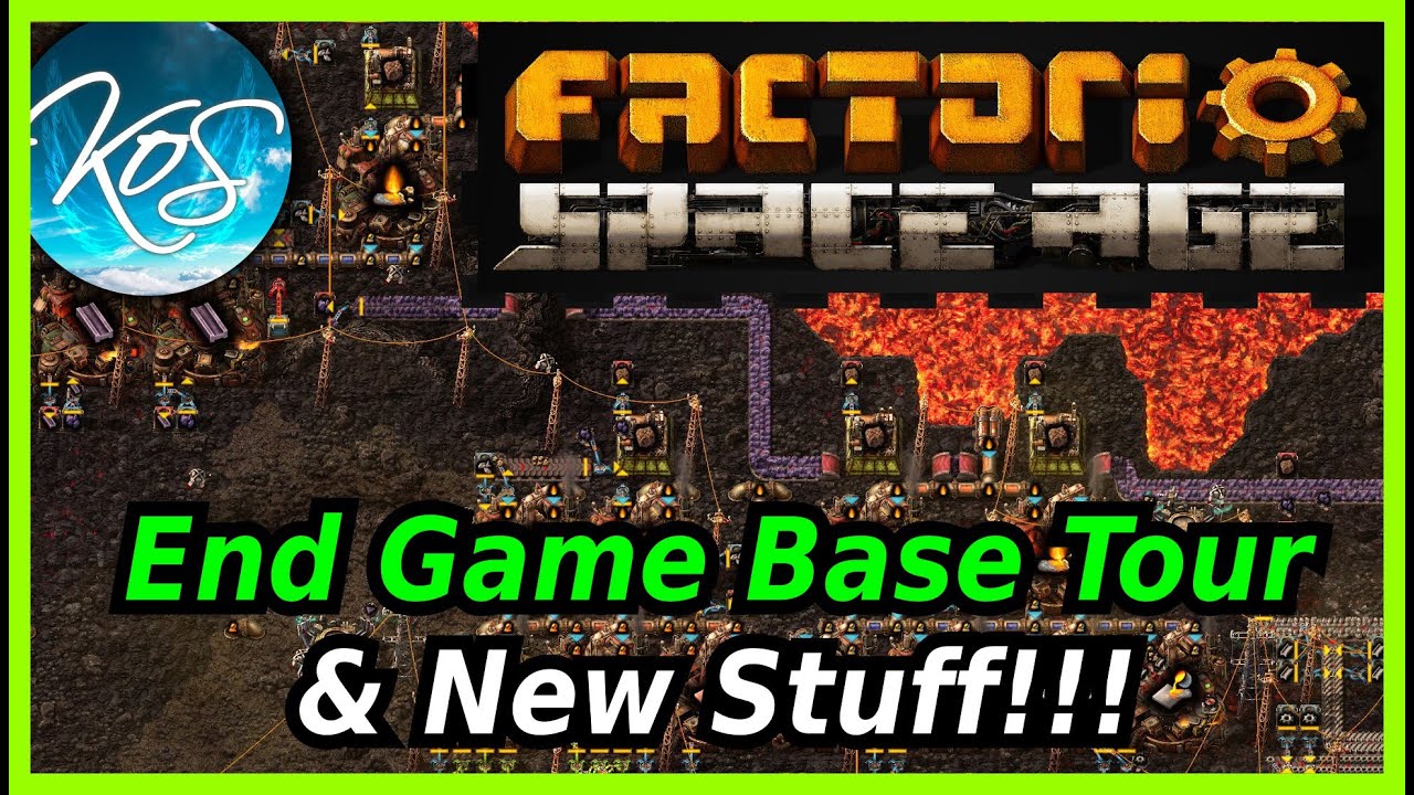Factorio Space Age DLC - End Game Base Tour(Factorio DLC, Factorio ...