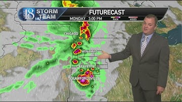 June 13, Monday Morning Weather Forecast