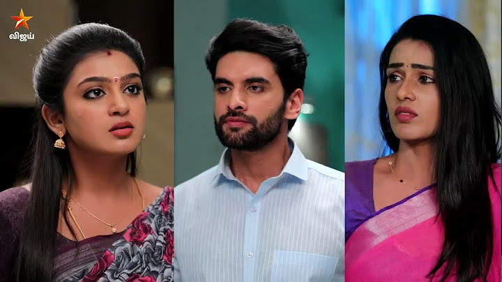 Nee Naan Kaadhal | 20th & 21st February 2025- Promo