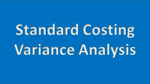 Demo Lecture | CA Inter Costing | Standard Costing | Devang Kothari