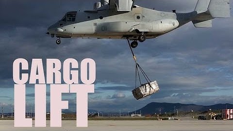 First Person View: Osprey Lifts Cargo