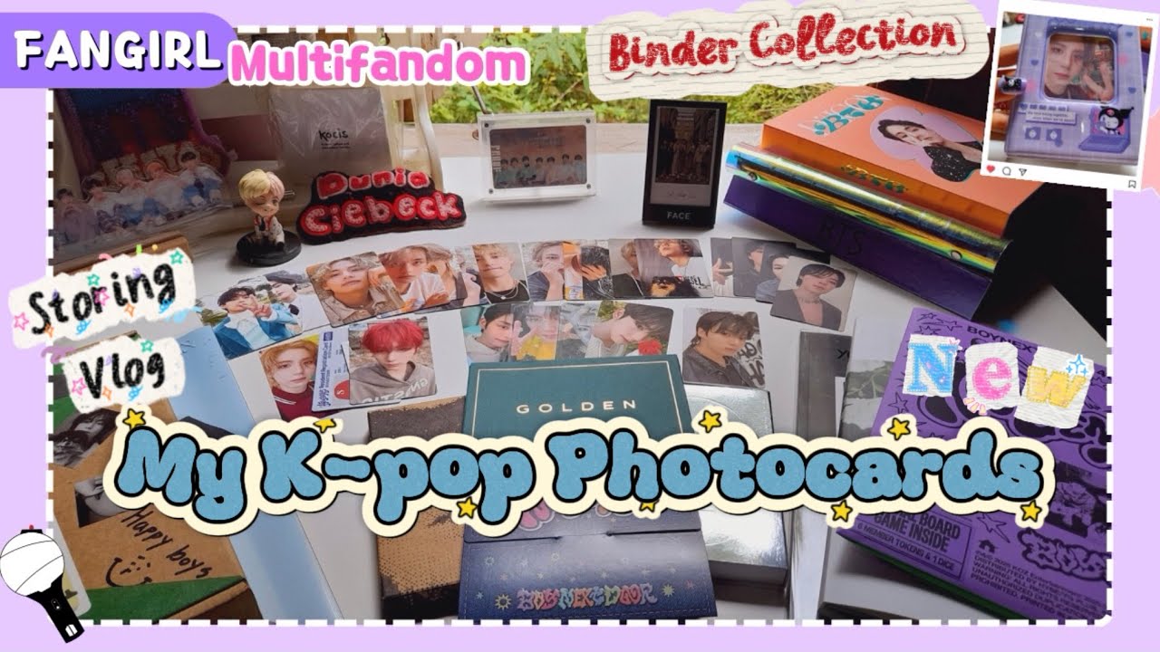 Storing My Latest K-pop Photocards Collection to Binder - Kpoper Mulifandom