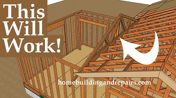 How To Use Girder Truss To Build Flat Ceiling In Home Additions - More Helpful Construction Ideas