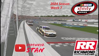 2024 iRacing NASCAR Xfinity Series full season at Richmond -- Week 7/39 by Sydewayz Stan 31 views 1 month ago 58 minutes