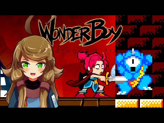 Retro and Modern Gaming COLLIDE! - Blu Chan Plays Wonder Boy: The Dragon's Trap