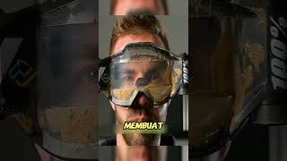 Inilah Kenapa Kacamata Pembalap Motocross Sangat Canggih