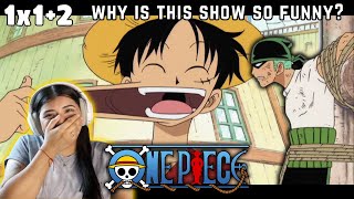 FIRST TIME WATCHING ONE PIECE EPISODES 1 & 2 REACTION!!!