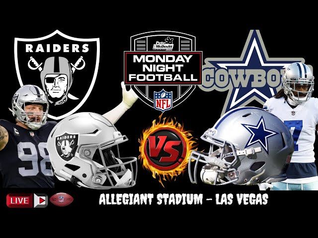 Cowboys vs Raiders Live: Monday Football Showdown - YouTube
