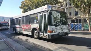 Santa Clara VTA 2002 Gillig Low Floor 2122 on Route 64A, 2001 Gillig Low Floor 1022 on Route 500
