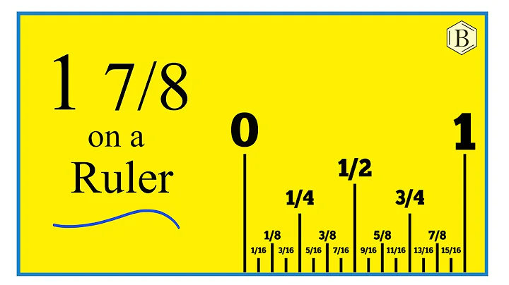 Here's how you find 1 7/8 on a tape measure or on a ruler.