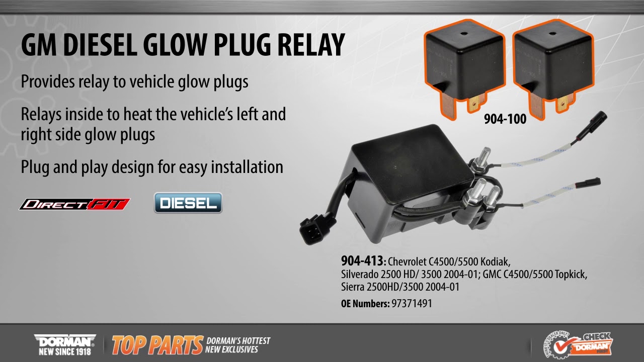 How To Test Glow Plug Relay 6.6 Duramax