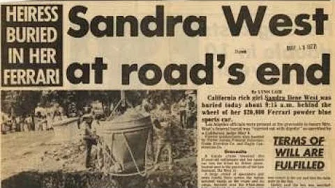 Laying Sandra West to Rest: The Most Odd Burial In...