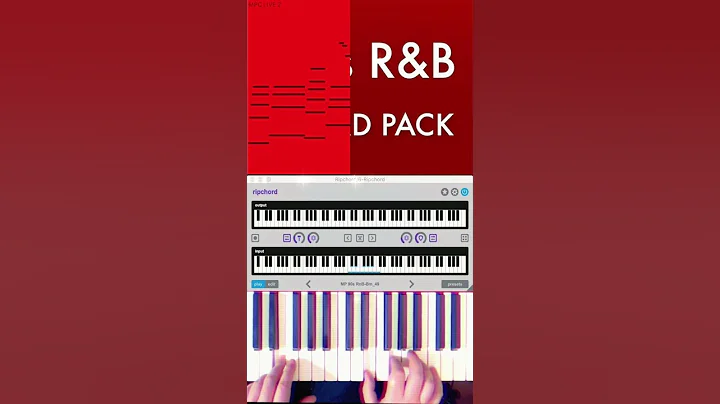 Making 90s RnB Chord Pack #shorts