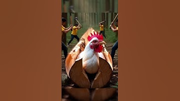 rescue giant python in wood trunk #animals #funny #shorts