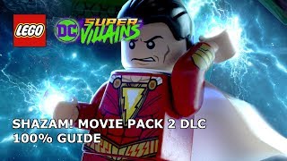 100% guide lego dc super-villains shazam! movie pack 2 level dlc -
sivana showdown. showdown minikits ...