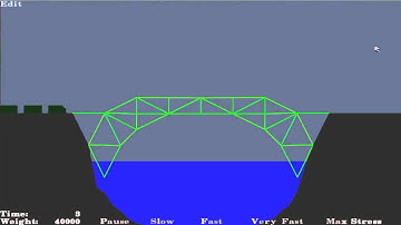 Bridge Building Game v.1.25 - Old Maps - Level 6