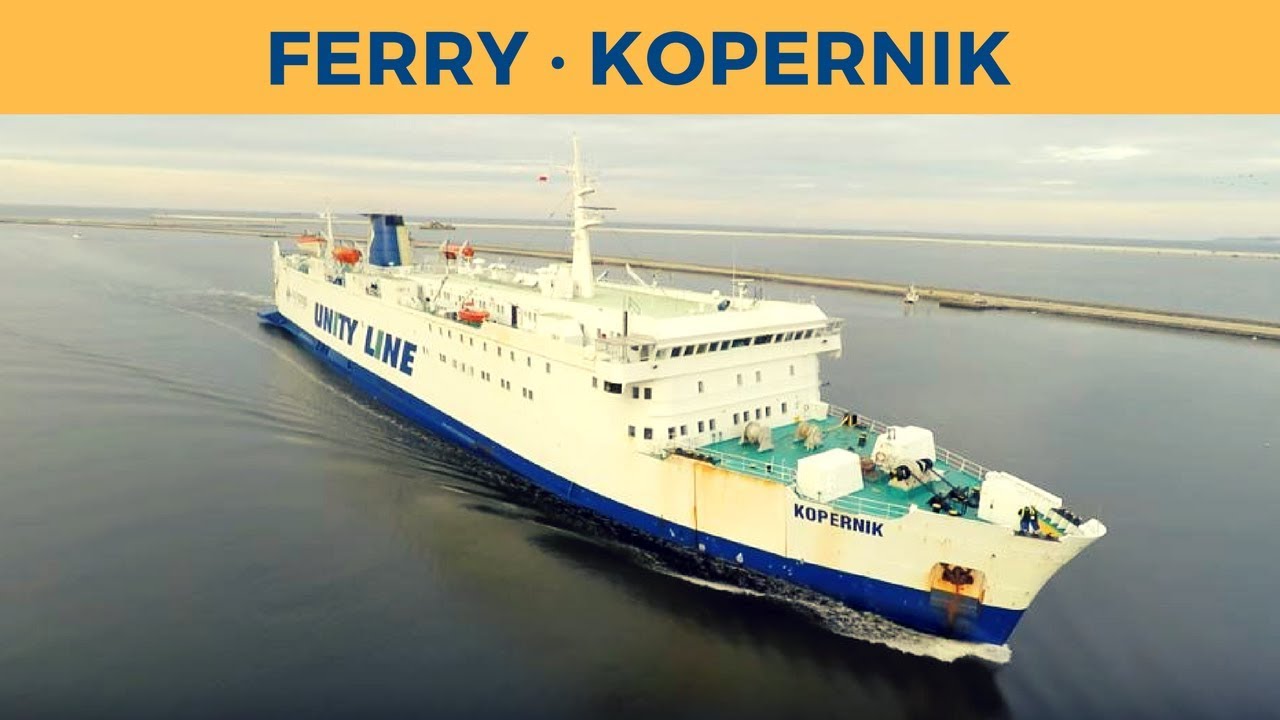 Arrival of ferry KOPERNIK in Świnoujście