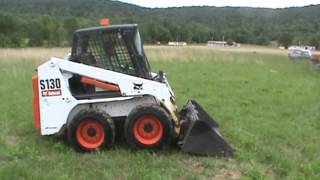 2007 Bobcat S130 Skid Steer Loader Cab Heat K Series Backhoe For Sale Mark Supply Co