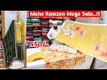 Mahe Ramzan Mega Sale || ₹ 550/- Pure Pakistani Handowrk Beads Work Dress Materials | Limited Offer