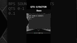 Q FACTOR TO CHECK BASS TONE PREDICTION
