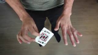 Card Trick Tutorial - Make A Card Vanish At Your Fingertips [HD]