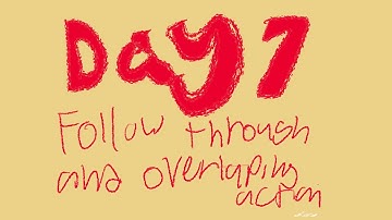 7 | Follow through and overlapping action