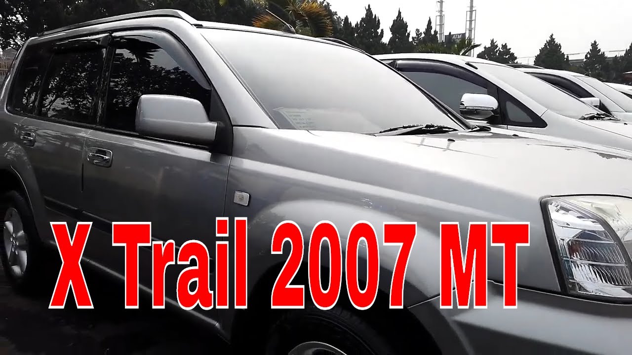 Dijual Nissan X Trail Tahun 2007 Manual KM 80 000 Mulus 