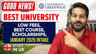 US University Of Greenwich Applications Open For Uk April Intake 2026 2 ...