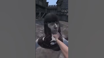 Day 1 of beating up npcs until they revolt 🥶 #vr #bladesandsorcery #shorts