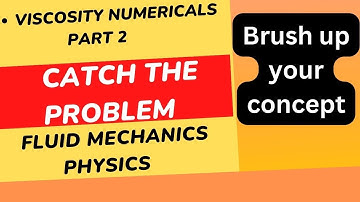 Numerical Problems Unleashed: Mastering Viscosity, Torque, and Shear Stress  Part 2