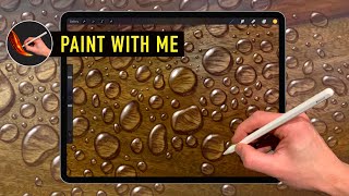 CARA MELUKIS TETESAN AIR - Tutorial melukis iPad di Procreate screenshot 2