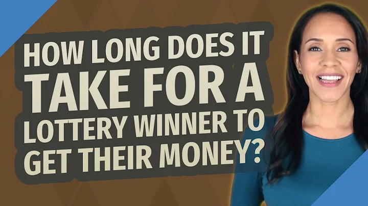 How long does it take for a lottery winner to get their money? - DayDayNews