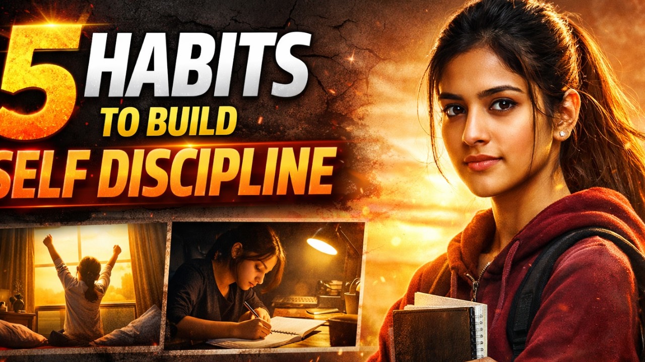 5 Simple Habits to Build Self Discipline | Change Your Life in 21 Days ...