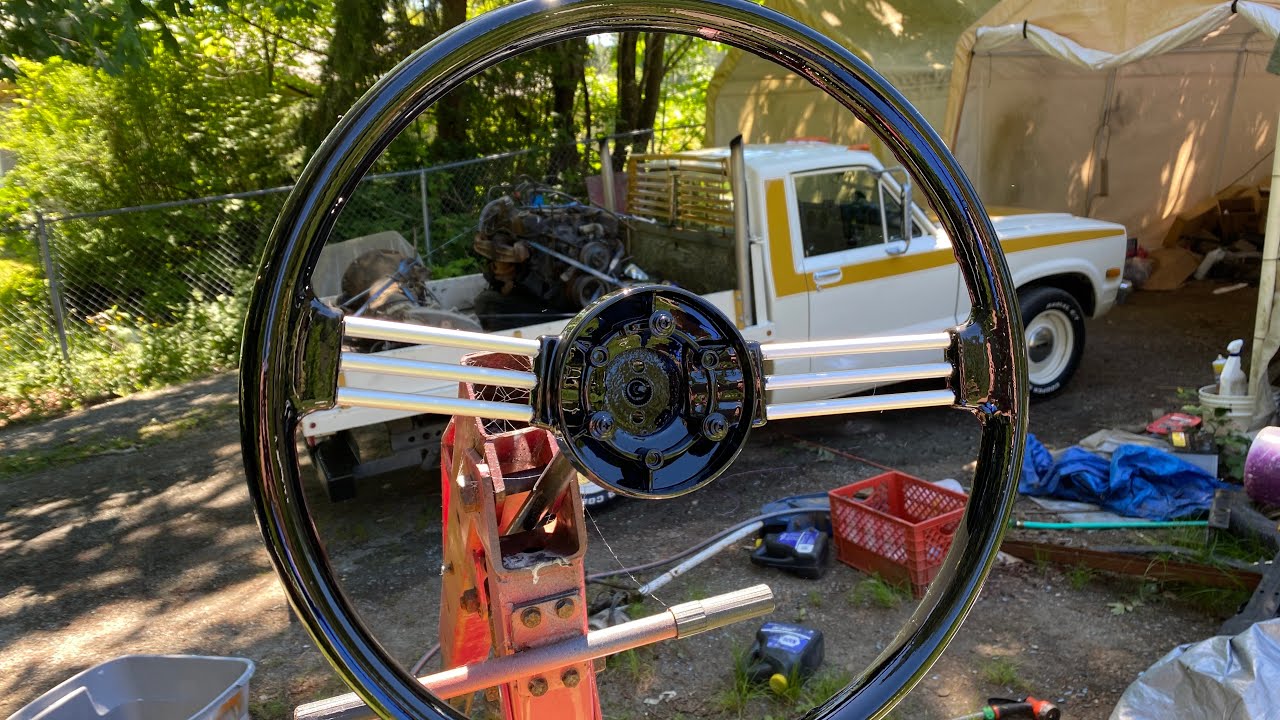 1981 Ford Courier banjo steering wheel swap