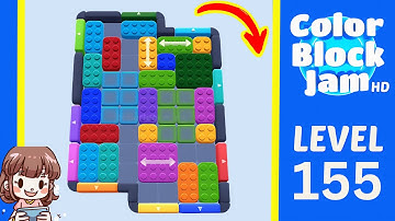 Color Block Jam Level 155 Solution Walkthrough