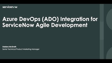 Demo - ITBM Agile Dev and Azure DevOps Integration