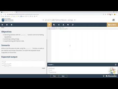 Python Institute lab 2.1.2.11