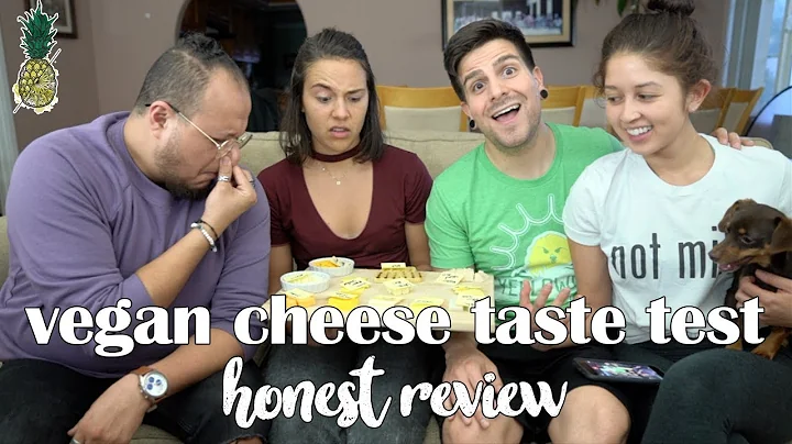 Vegan Cheese Taste Test w/ a Non-Vegan | Honest Review